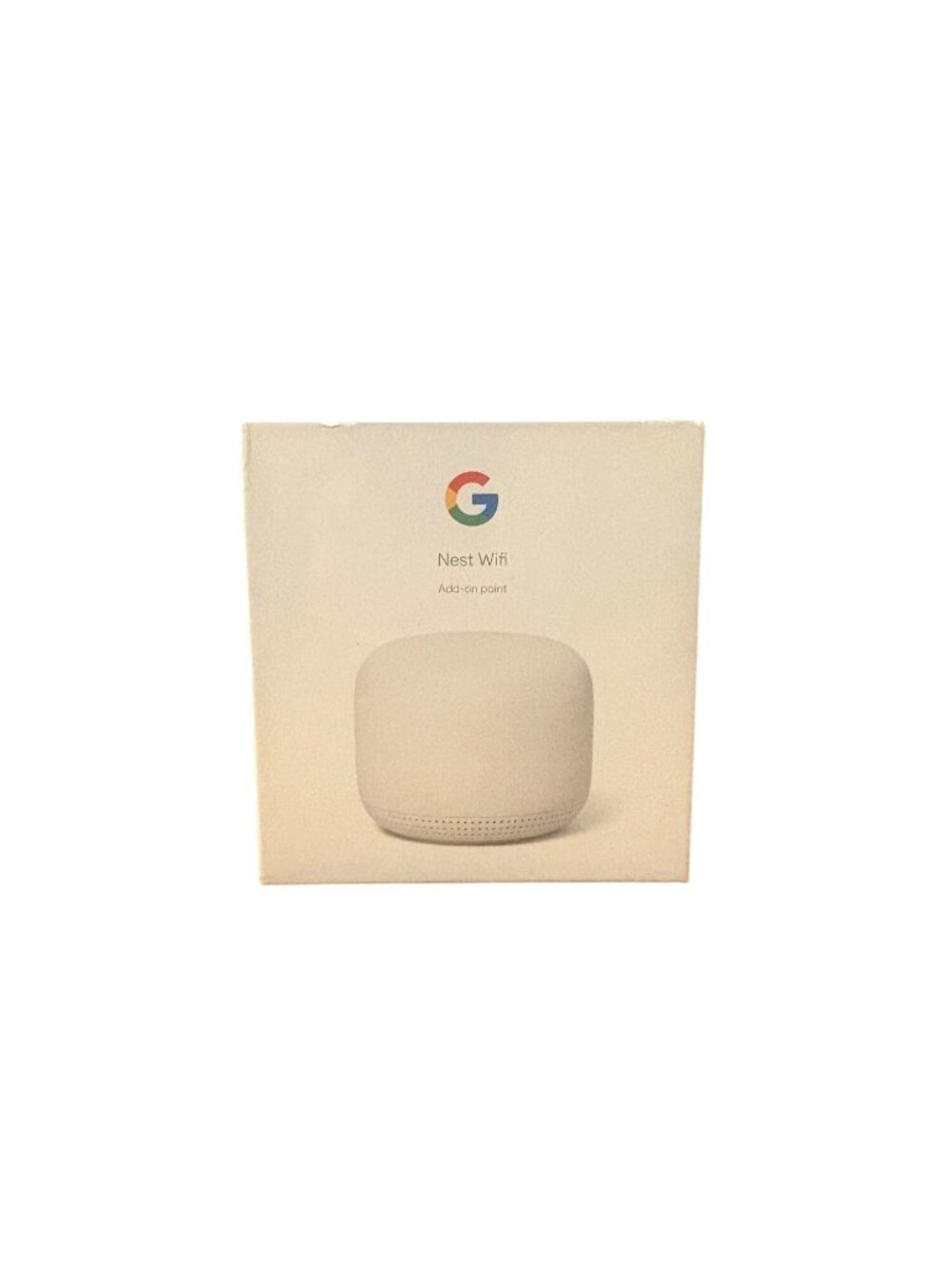 Google Nest WiFi AC1200 White Add On Point Brand New Sealed